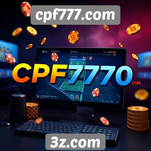 Evolução dos jogos online em cpf777.com