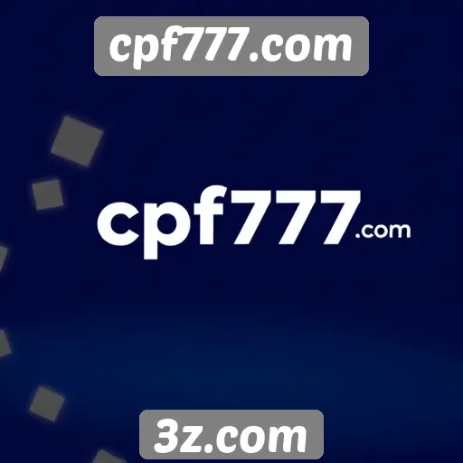 História e evolução do site cpf777.com